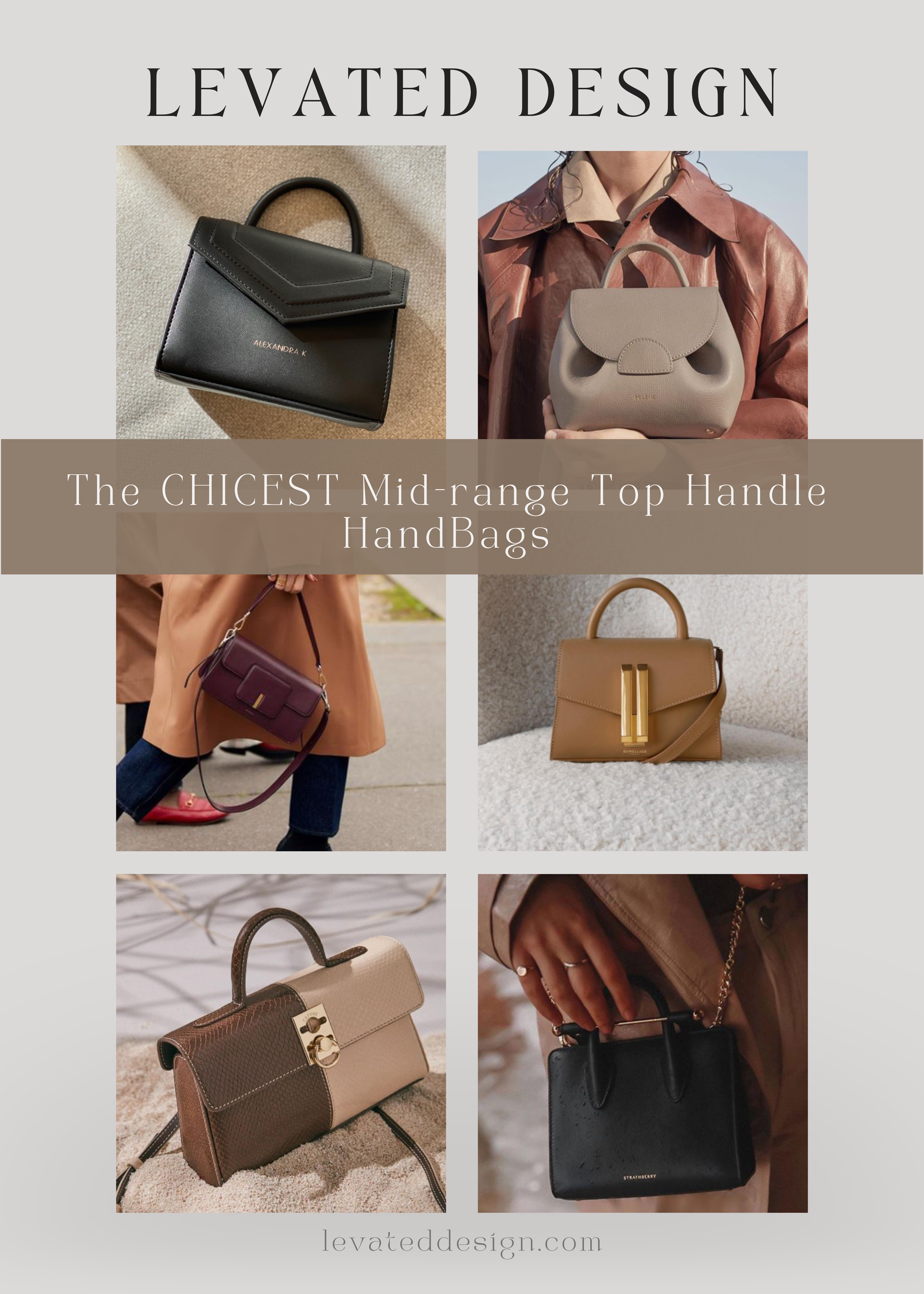 Mid best sale range handbags